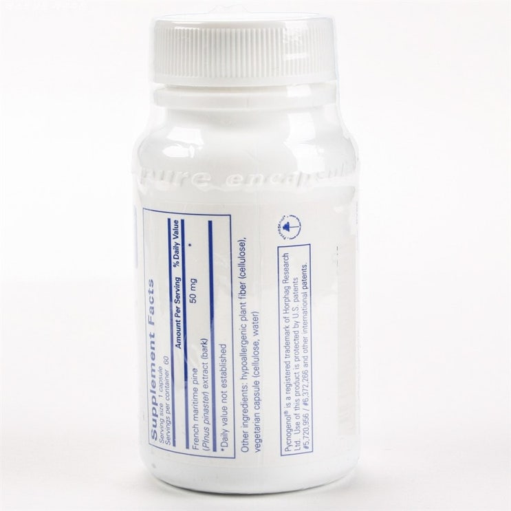  2020-09-02 초대박제품 퓨어인캡슐레이션 피크노제놀 50mg 캡슐! 특가로 구매하자~