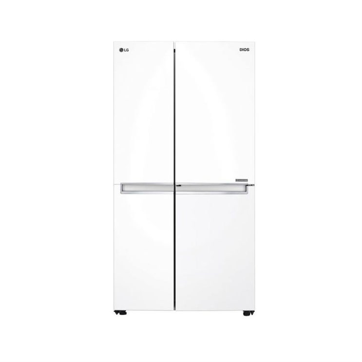 [할인정보] LG전자 디오스 양문형 냉장고 화이트 S833W32 821L  2020년 09월 02기준 1,258,000 원~! 9% 할인