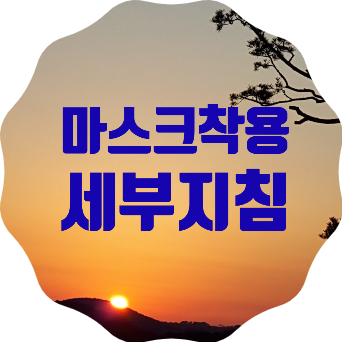  마스크 착용 의무화 행정명령 관련 서울시 세부 지침