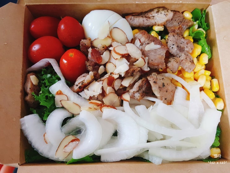 [먹은거] 전주 전북대 구정문 존맛탱 샐러드 전문 맛집 이너프샐러드