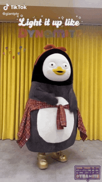  펭수가 추는 방탄소년단 다이너마이트