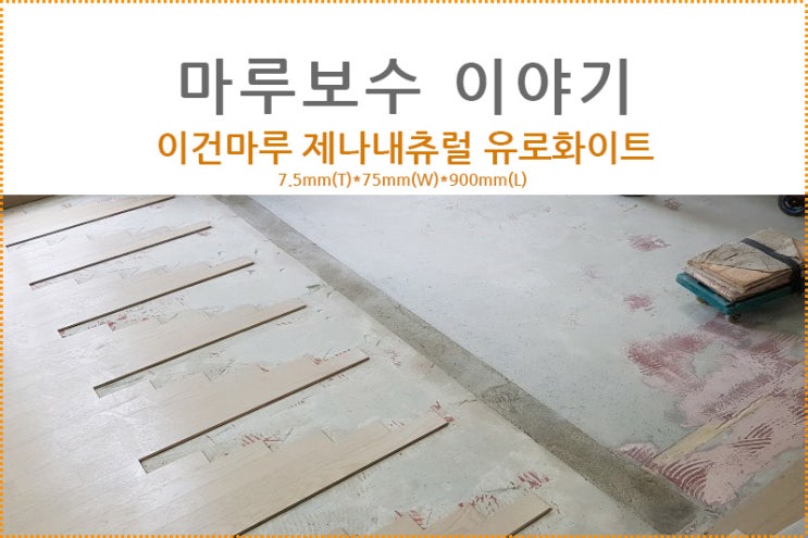  마루보수이야기/거실확장 마루시공 셀프인테리어로 알아보기