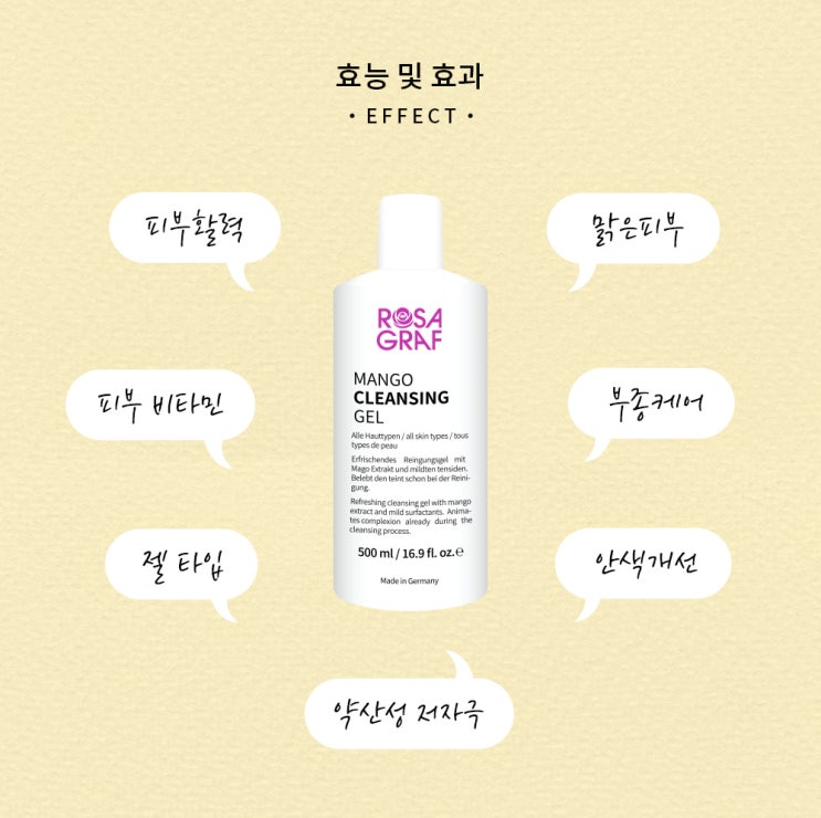 [제플  클렌징 라인]로자그라프 망고클렌징  + 아셀메드 오일 open/약산성 클렌징 오일/젤/밀크/토너 / 홈케어   첫단계 시작하세요!