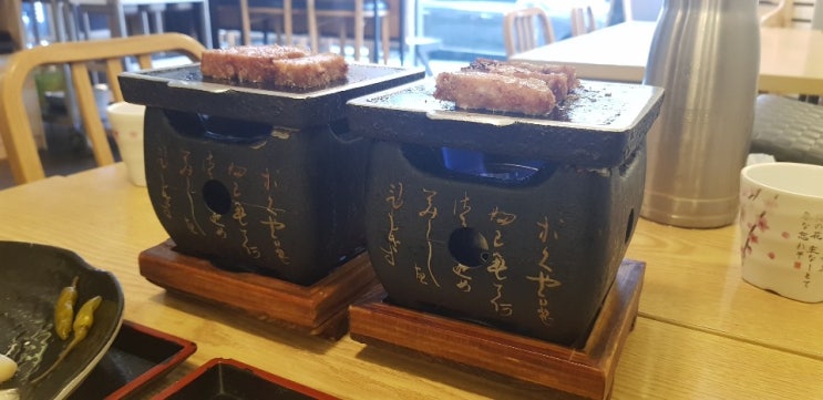  성남시 분당 수내역 규카츠 전문점 백식당 리뷰