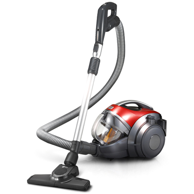  LG전자 슈퍼 싸이킹 3 싸이클론 진공청소기, K83RGY, 스틸 레드