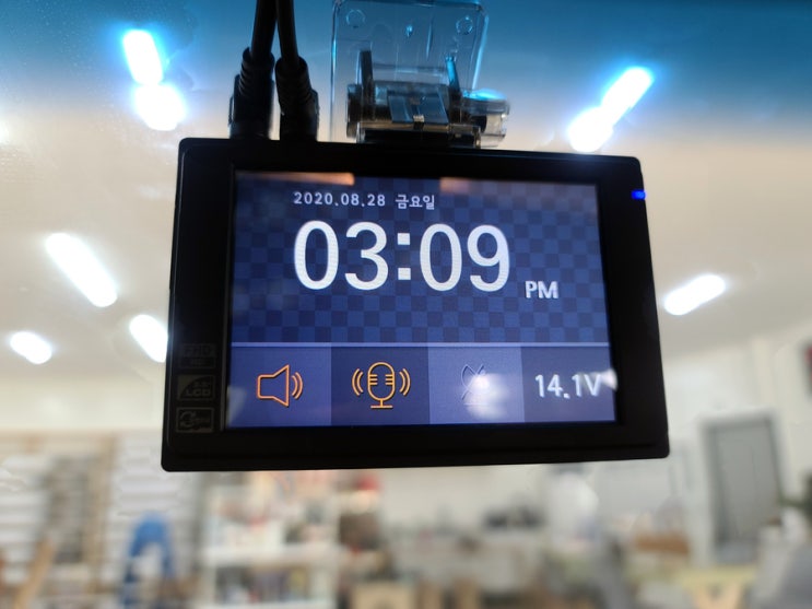  합천에서 온 칼로스 블랙박스 장착 후기