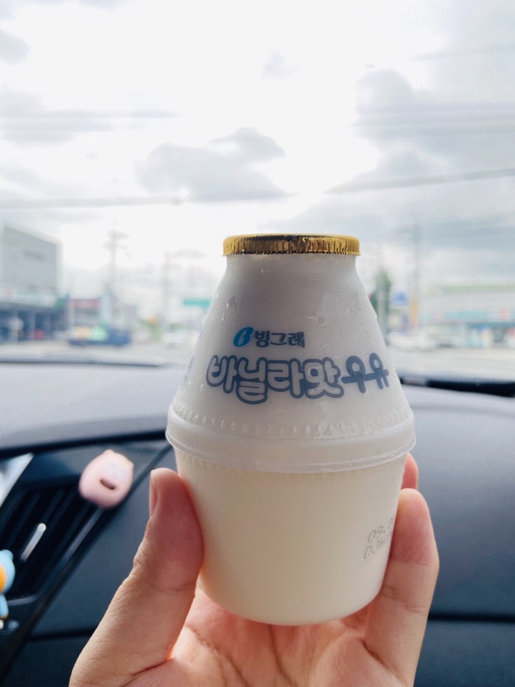  바닐라라떼 만들기 FEAT, 빙그레단지우유