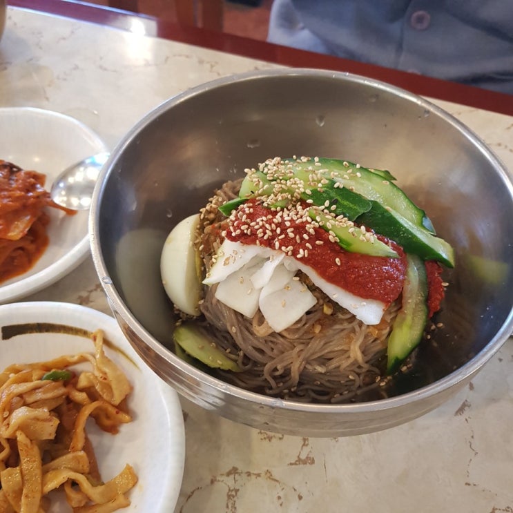  이태원맛집 유진막국수 (주차&영업시간&포장)