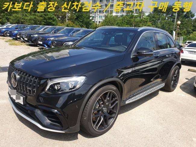  카보다-벤츠 인증 중고차에서 AMG GLC 63 4매틱 중고차살때 정비사 출장 중고차 구매동행 서비스 후기