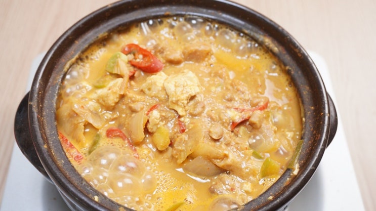  청국장찌개 무 넣어 맛있게 끓이는 법