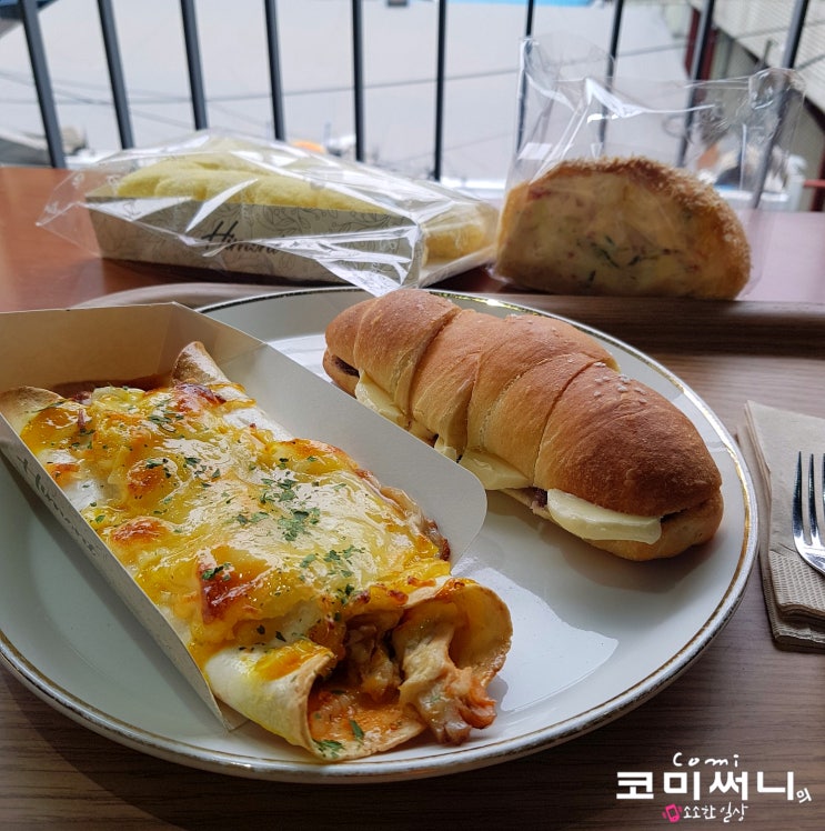 천호 빵집 브랜뉴 하이몬드 베이커리 카페 best 맛보기