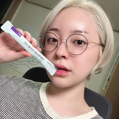 먹는 저분자콜라겐 가루타입으로 상콤하고 맛있게