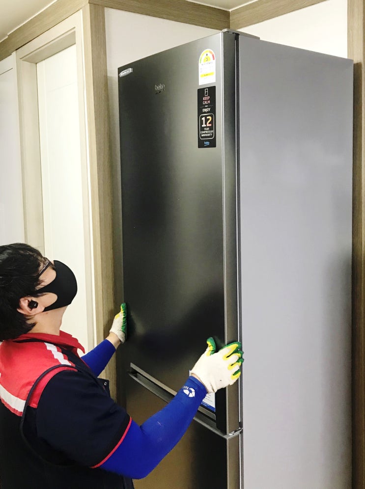  BEKO 베코 냉장고 상냉장 하냉동 내돈내산 고장으로 어제 사서 오늘 받음