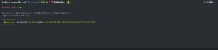  [Hackthebox-forensic] Deadly Arthopod