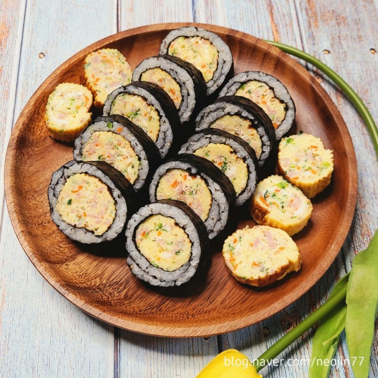 Jinny's집밥레시피 달걀말이김밥 만들기 예쁜음식이 맛도 있다는 사실 Jinny's집밥레시피 달걀말이김밥 만들기 예쁜음식이 맛도 있다는 사실
