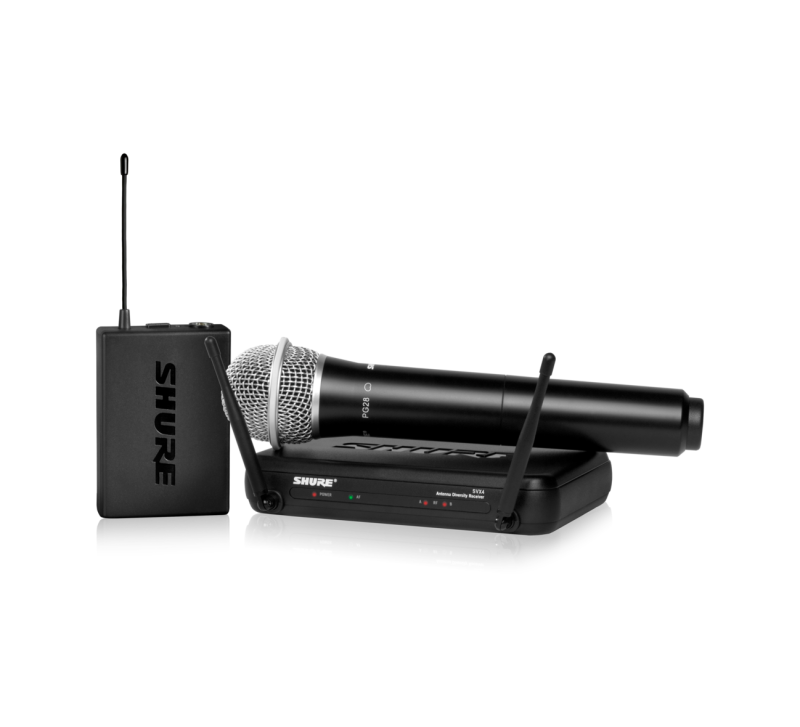 配信機器・PA機器・レコーディング機器 Shure SVX Wireless Shure “SVX Wireless”を発売 - お知らせ - ヒビノインター
