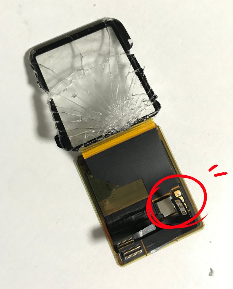 애플워치 액정 파손 자가 수리 - 워치 액정 수리 셀프 DIY (블로그씨-손재주?)