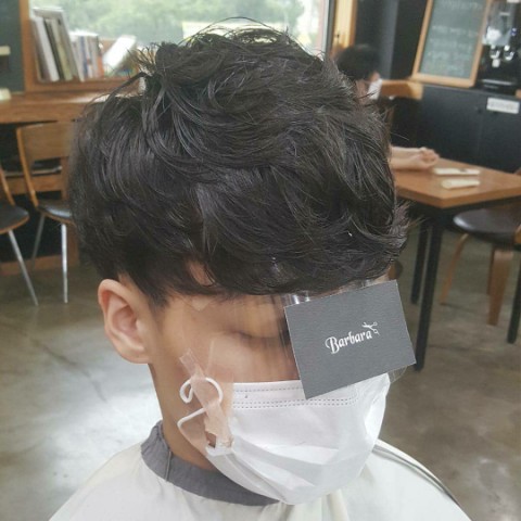  대전 동구 용운동 < 바바라헤어 > 투블럭컷 + 쉐도우펌