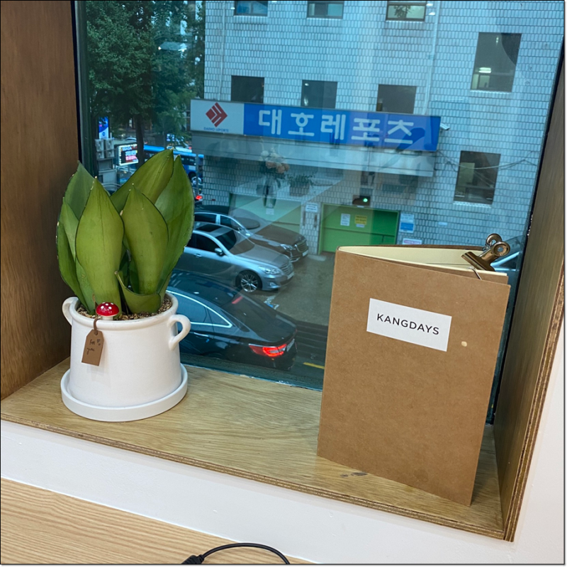 강남역미용실 12번출구에 위치해 있는 감성이 가득한 강데이즈헤어