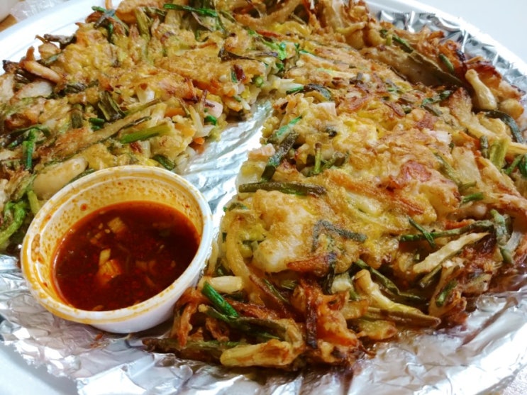 정정아식당 해물파전, 닭볶음탕 정정아식당 해물파전, 닭볶음탕
