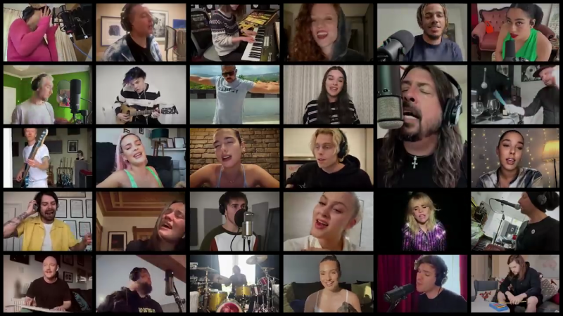 Live Lounge Allstars Times Like These BBC Radio 1 Stay Home