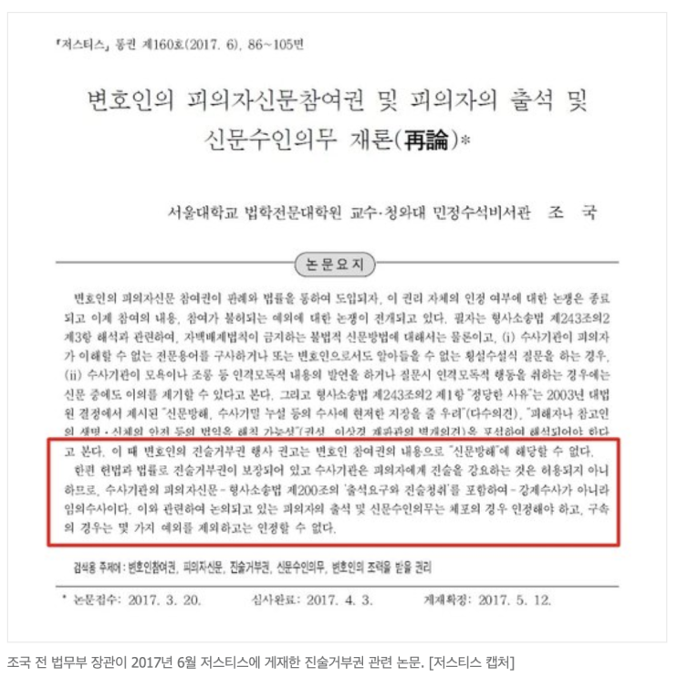  진술거부권 행사, 불이익은 없을까?