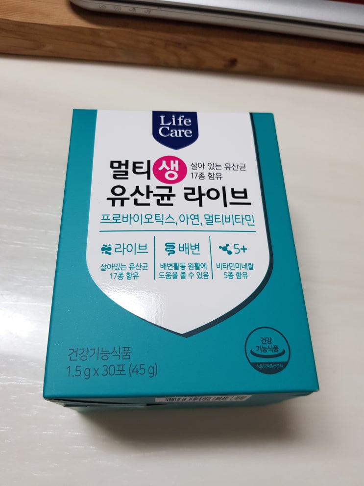  멀티생유산균라이브 라이프케어 후기리뷰 : 배변활동유산균17종 아연 비타민함유 프롤린모유