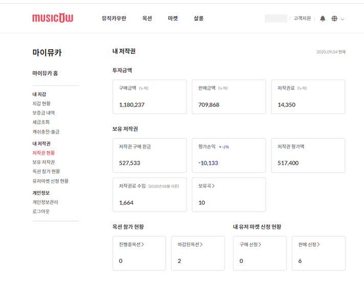  저작권 투자 < 뮤직카우 > (6) 홈페이지UI 변경 & 어플 출시~!!!