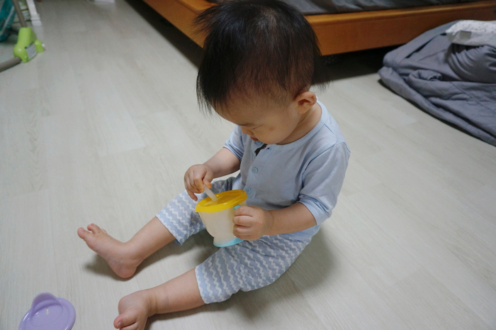  울 아기 첫 빨대컵, 릿첼 첫걸음 빨대컵 사용 후기