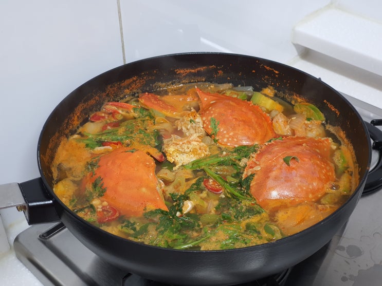 [신혼부부의 요리] 맛있는 꽃게탕 만들기