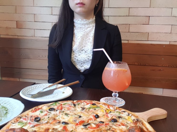 부암동맛집 _ 아메리칸 테이스트 구현 "고블린 pizza"