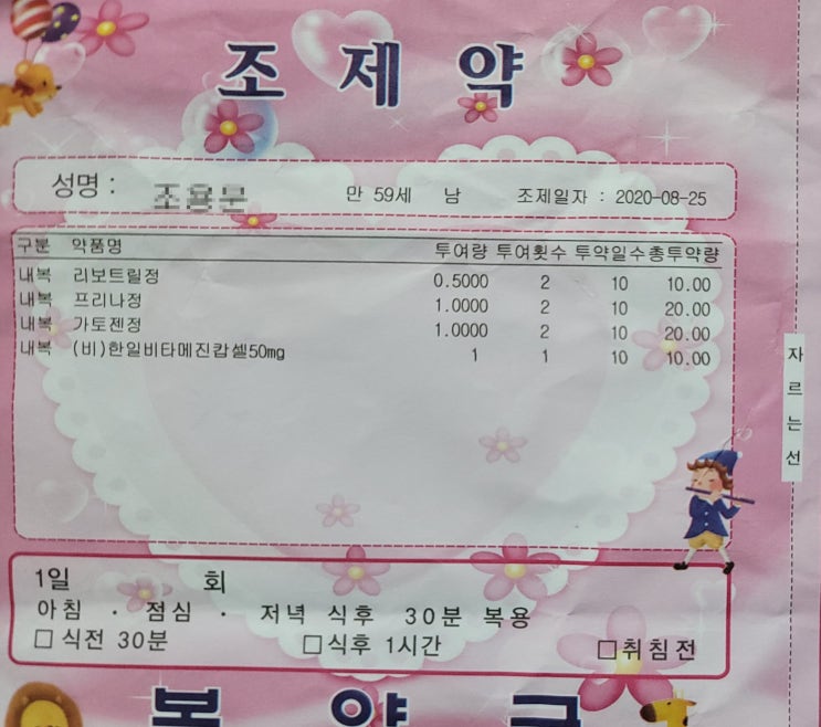  건초염과 손목 터널증후군의 실제 치료 과정
