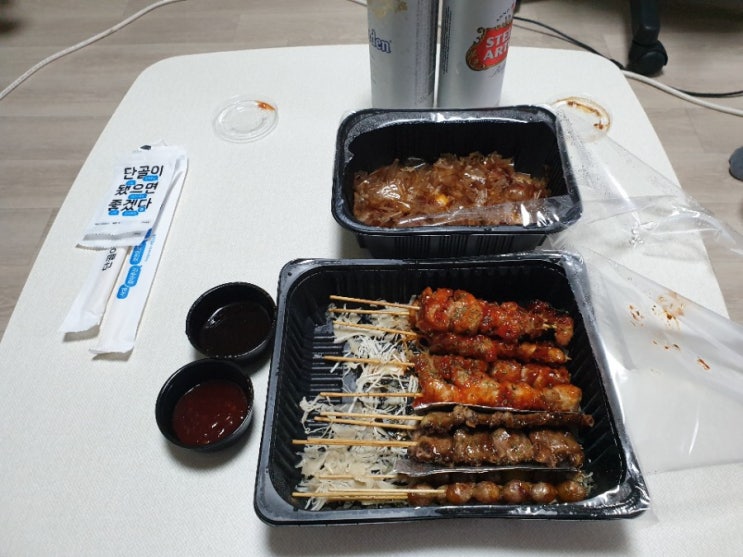 동대문구 닭꼬치 배달 맛집. 청춘닭꼬치