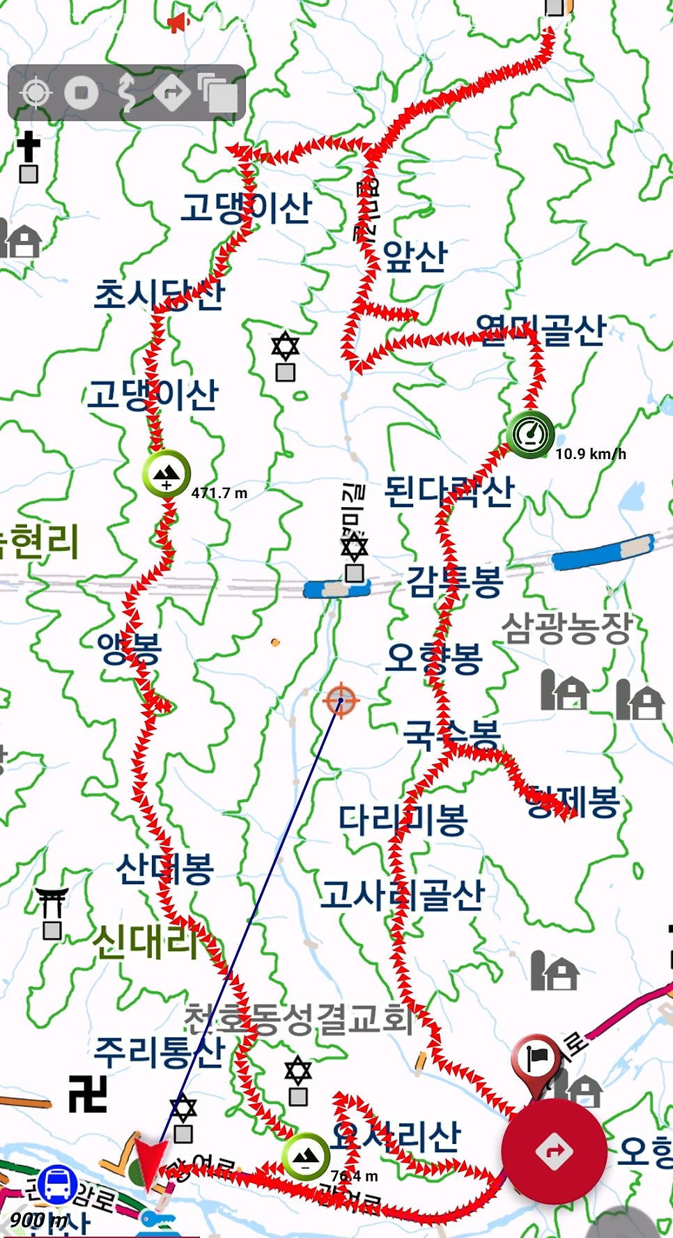열미골산 사진 1