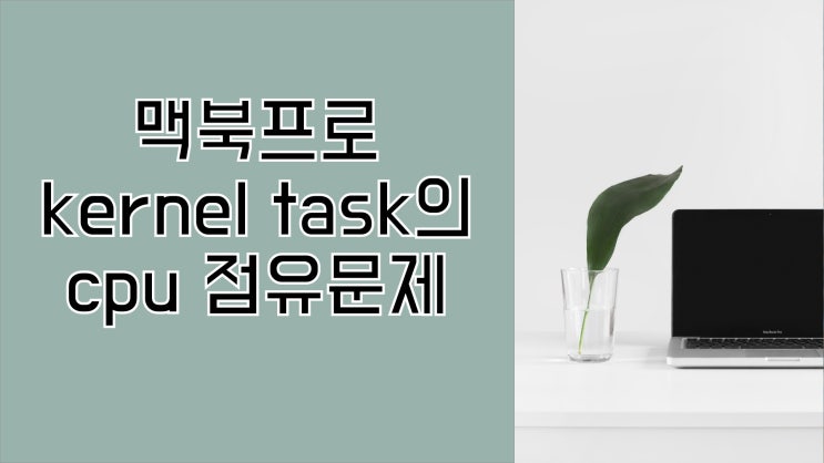  osx kernel task cpu 점유율 문제 해결(나의 케이스)맥북프로 15인치