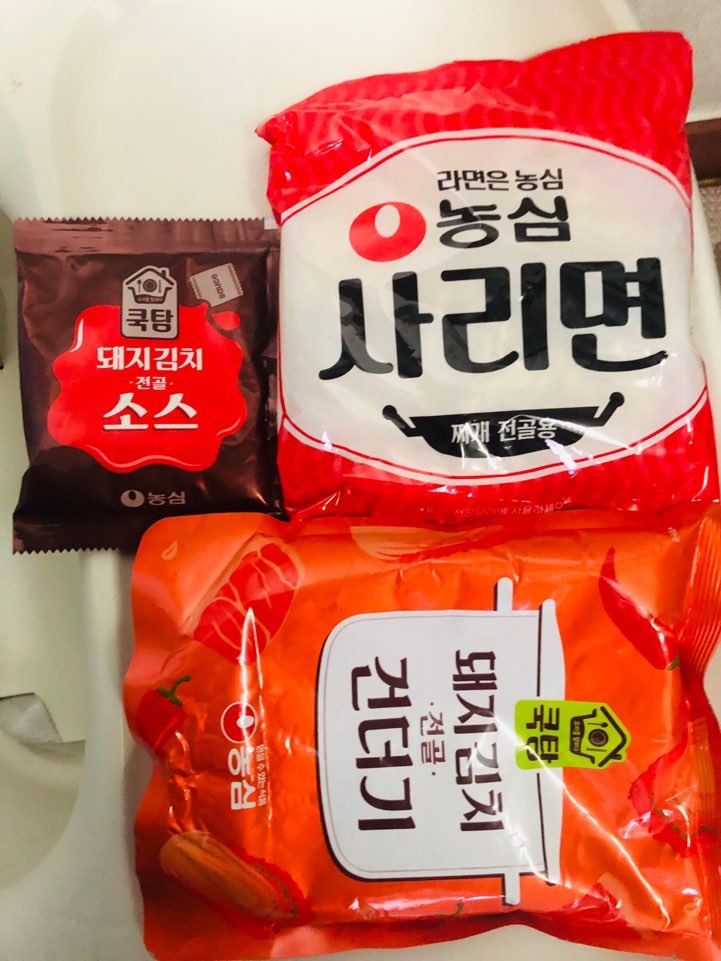  오늘저녁밥은 이걸로끝 농심쿡탐 돼지김치전골