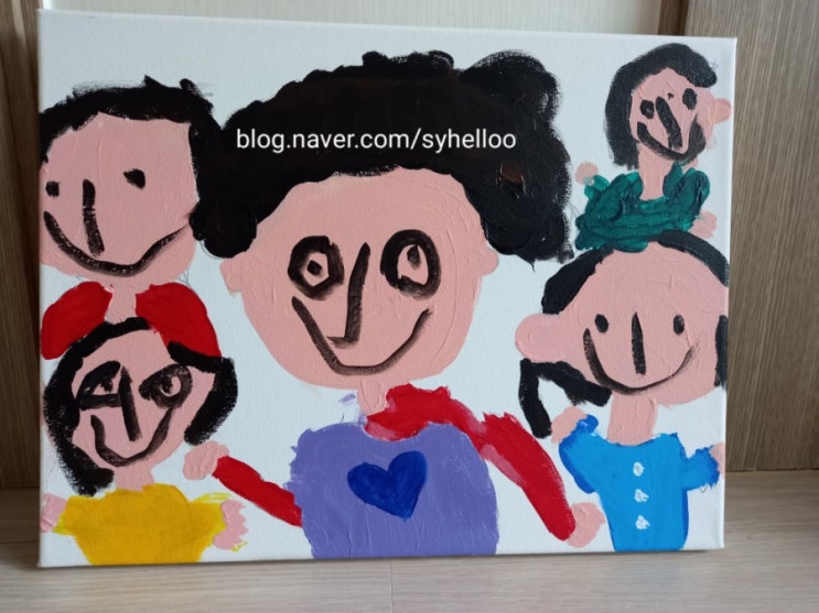  그림선물추천, 6살 서윤이 그림