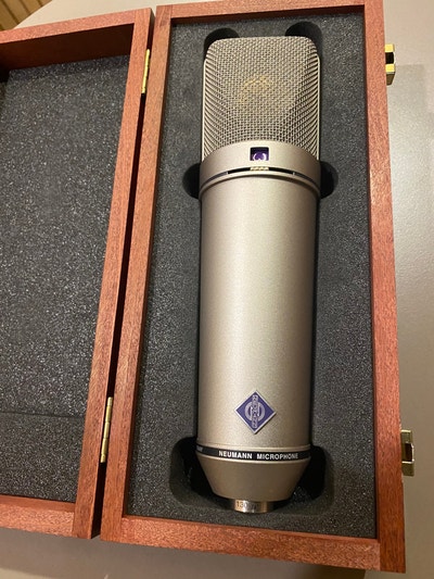 보컬 녹음에 특화된 최고의 마이크 노이만 u87 Neumann U87 AI Studio Set