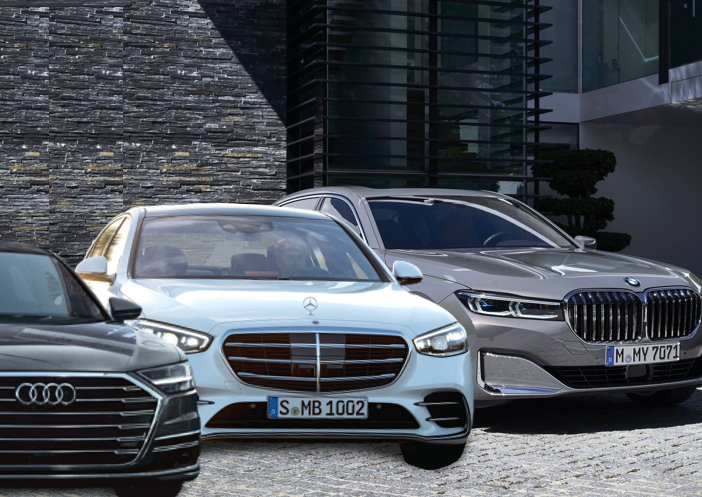  2021년 S클래스-7시리즈-A8 디자인 비교 / 독일 고급세단 벤츠 BMW 아우디 3파전