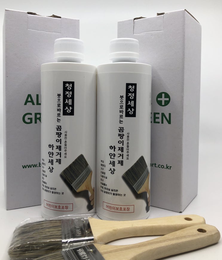  청정세상 바르는 곰팡이제거제 올그린코리아