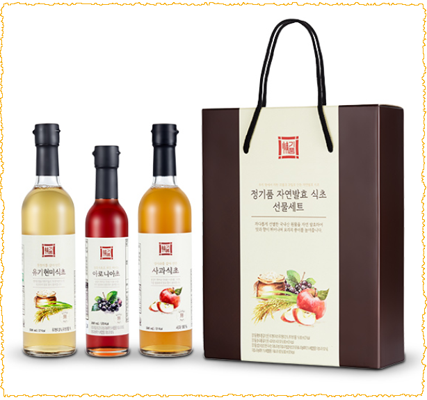암웨이 정기품 자연발효 식초 선물세트, 원재료 고유의 풍미 가득한 식초! 암웨이 정기품 자연발효 식초 선물세트, 원재료 고유의 풍미 가득한 식초!