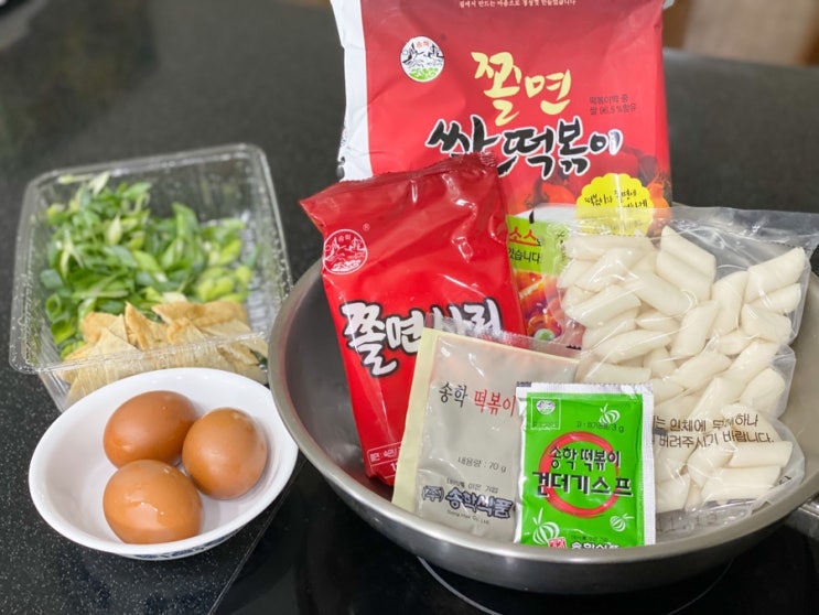  쫄면떡볶이 송학식품, 쉽고 간단한 밀키트