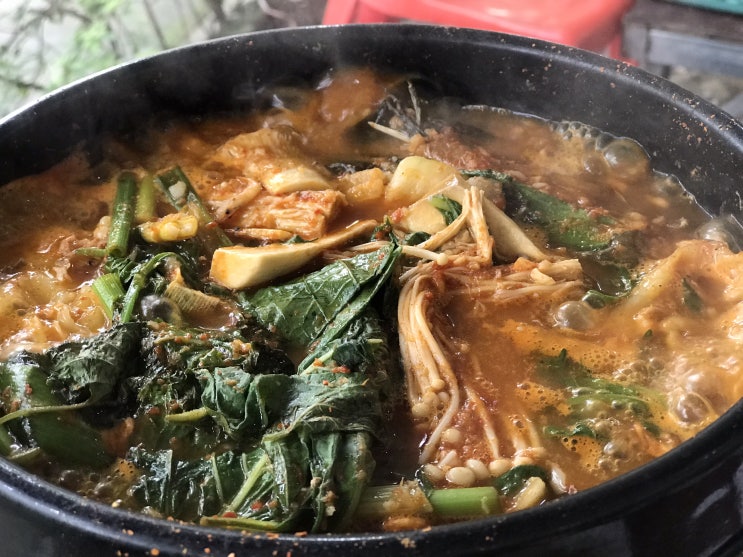  장흥계곡 맛집 장흥산장 민물매운탕