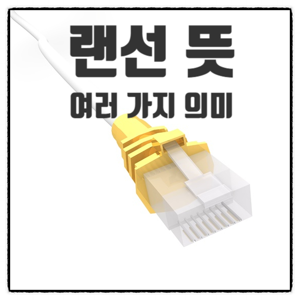  랜선 뜻과 다양한 의미!
