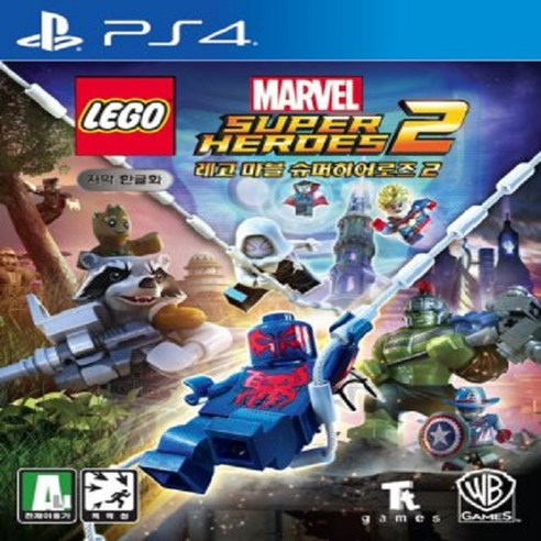 인플레이인터렉티브 PS4 레고 마블 슈퍼히어로즈2 한글일반판 게임타이틀, 단일 상품