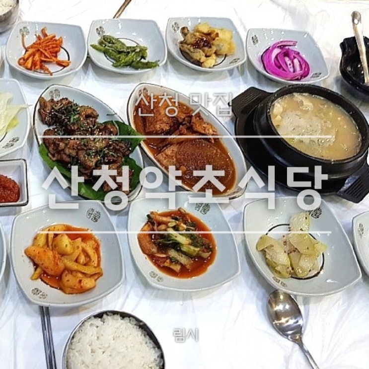  [산청 맛집] 산청약초식당_ 건강한 웰빙 밥상
