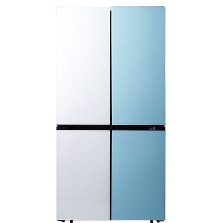 오늘 특가정보 캐리어 클라윈드 파스텔 콤비 4도어 냉장고 CRFSN560WMFC 566L  구매