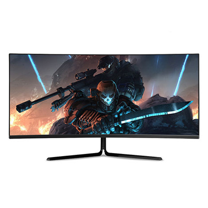  한성컴퓨터 1500R 커브드 게이밍 리얼 100 모니터, TFG34Q10W(무결점)