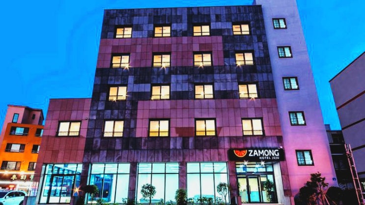  제주 협재 숙소 가성비 자몽호텔 숙박했어요.