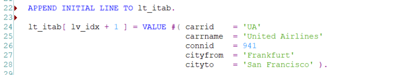 [SAP ABAP] INSERT VALUE : 네이버 블로그